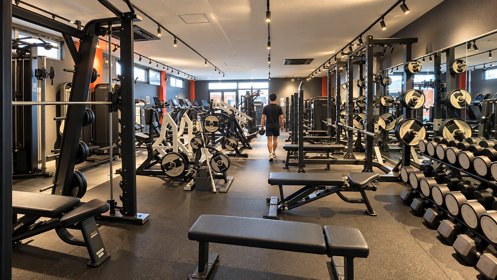 trigger fitness 24 のトレーニングフロア