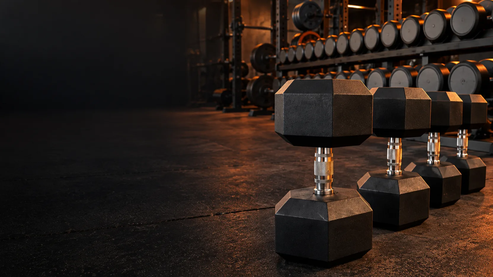 trigger fitness 24 のフリーウェイト(イメージ)
